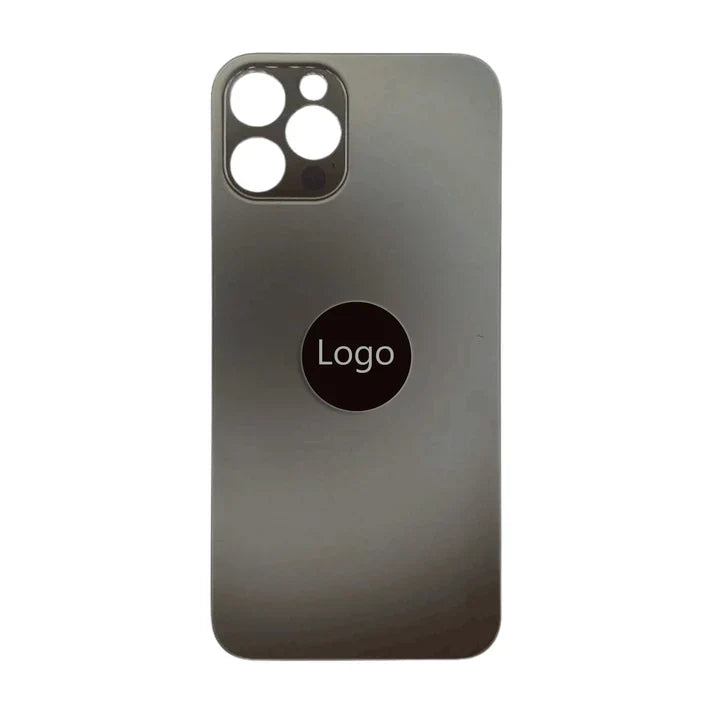 iPhone 12 Pro Max Rückglas Backcover mit Logo (AAA-Qualität)