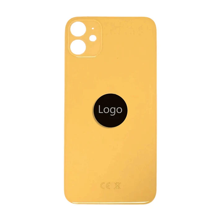 iPhone 11 Rückglas Backcover mit Logo (AAA-Qualität)