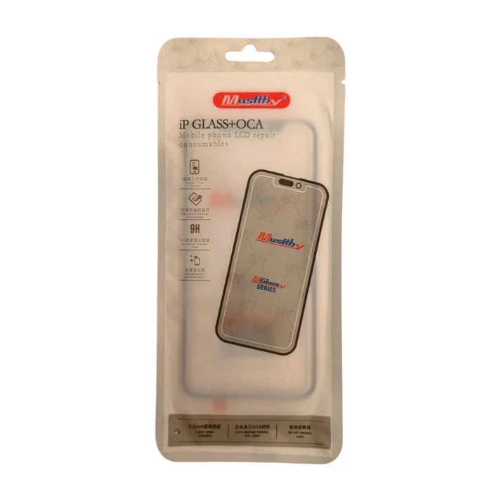 iPhone XS Max Glas + OCA-Kleber für Glasreparatur