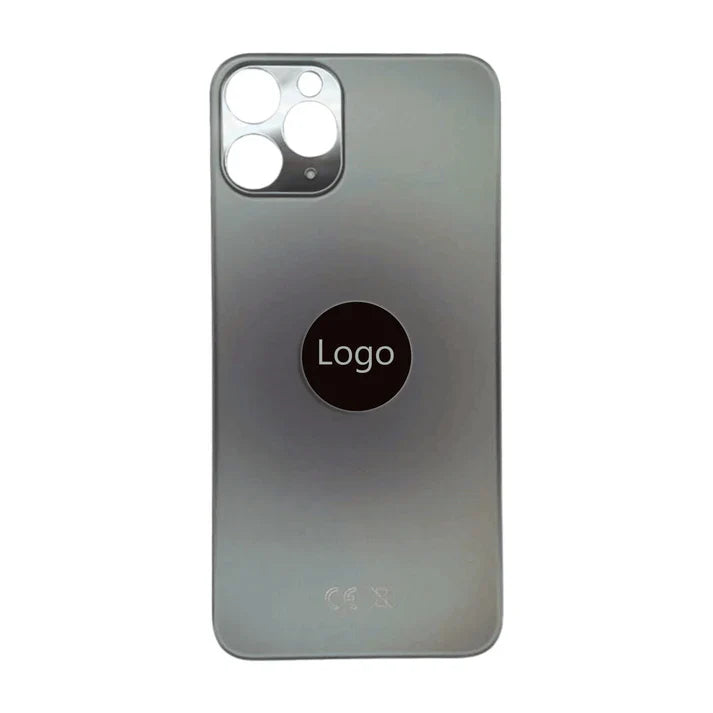 iPhone 11 Pro Rückglas Backcover mit Logo (AAA-Qualität)