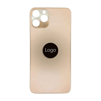 iPhone 11 Pro Rückglas Backcover mit Logo (AAA-Qualität)