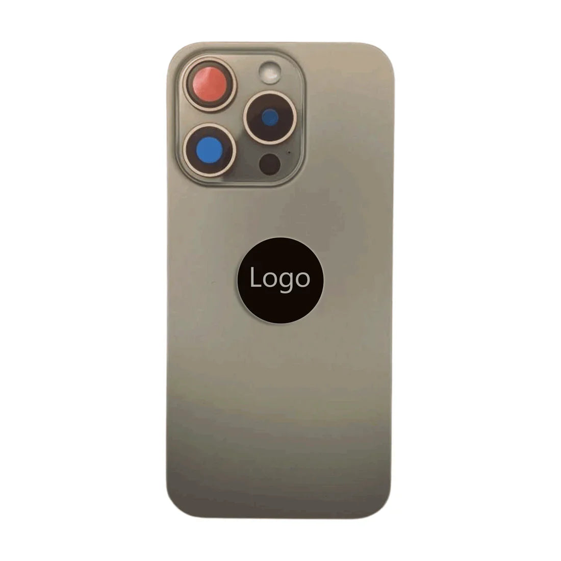iPhone 15 Pro Max Backcover mit Logo + MagSafe (AAA-Qualität)