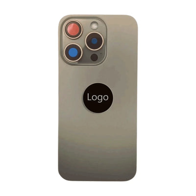 iPhone 15 Pro Max Backcover mit Logo + MagSafe (AAA-Qualität)