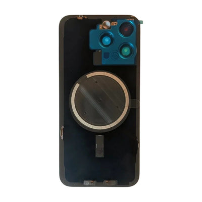 iPhone 15 Pro Max Backcover mit Logo + MagSafe (AAA-Qualität)