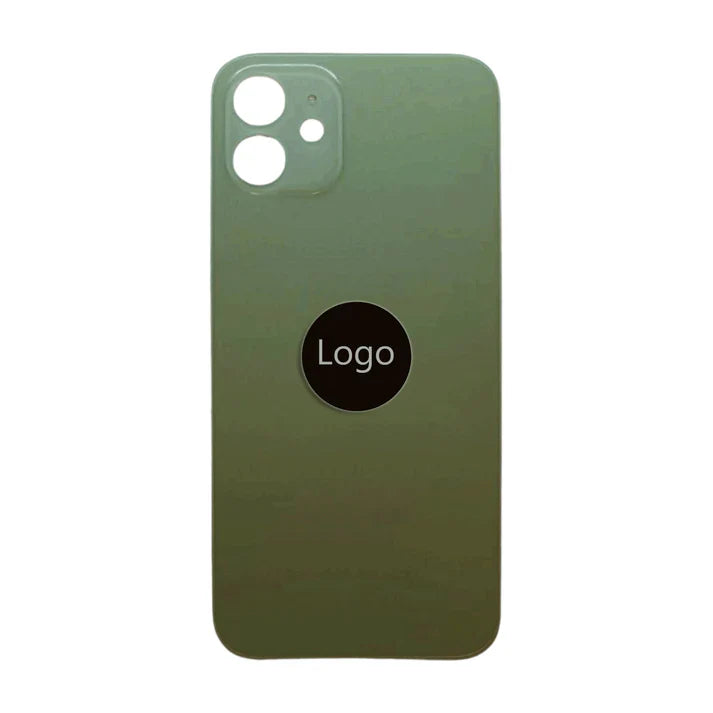 iPhone 12 Mini Rückglas Backcover mit Logo (AAA-Qualität)