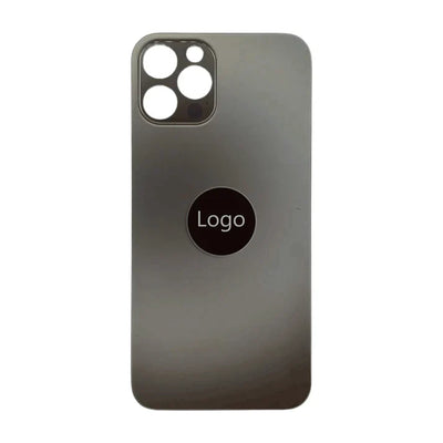iPhone 12 Pro Max Rückglas Backcover mit Logo (AAA-Qualität)