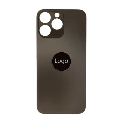 iPhone 14 Pro Max Rückglas Backcover mit Logo (AAA-Qualität)