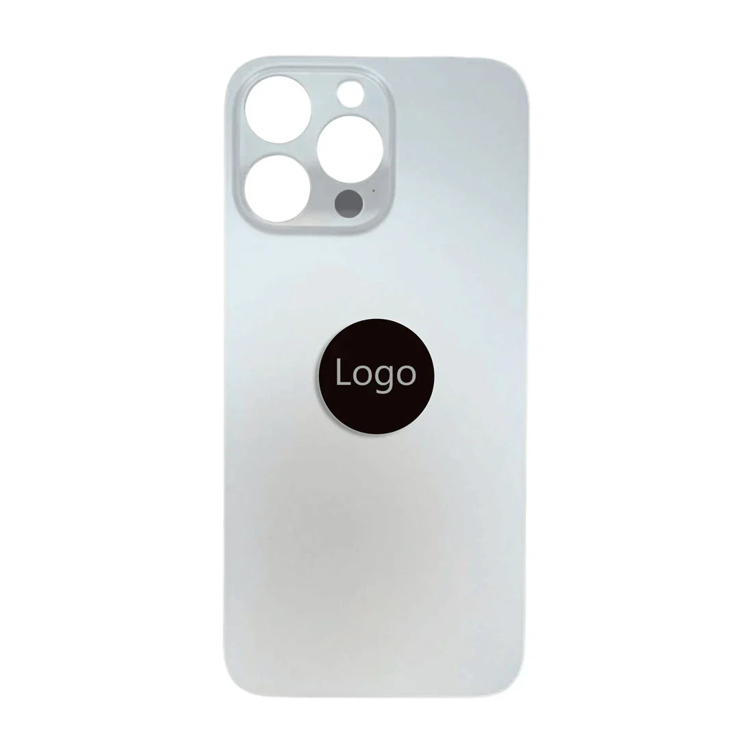 iPhone 14 Pro Max Rückglas Backcover mit Logo (AAA-Qualität)
