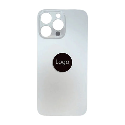 iPhone 14 Pro Max Rückglas Backcover mit Logo (AAA-Qualität)