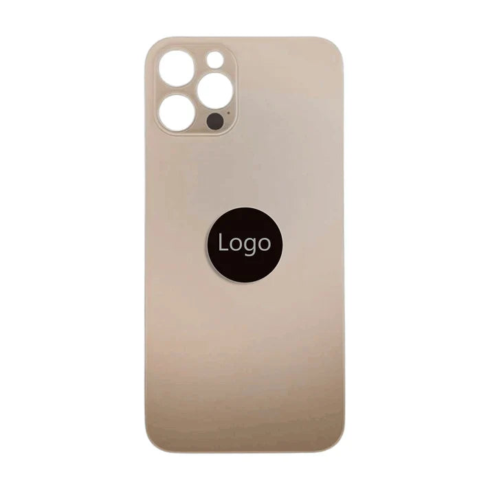iPhone 12 Pro Max Rückglas Backcover mit Logo (AAA-Qualität)