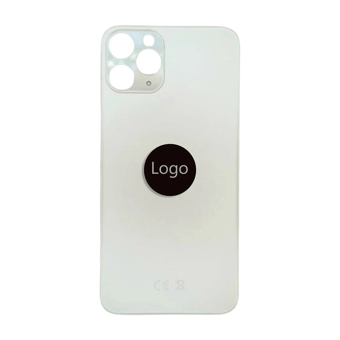iPhone 11 Pro Rückglas Backcover mit Logo (AAA-Qualität)