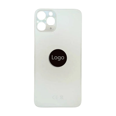 iPhone 11 Pro Rückglas Backcover mit Logo (AAA-Qualität)