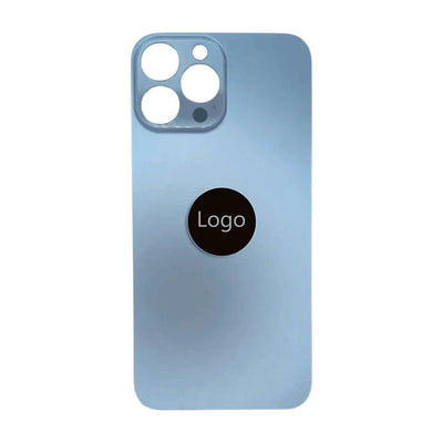 iPhone 13 Pro Max Rückglas Backcover mit Logo (AAA-Qualität)