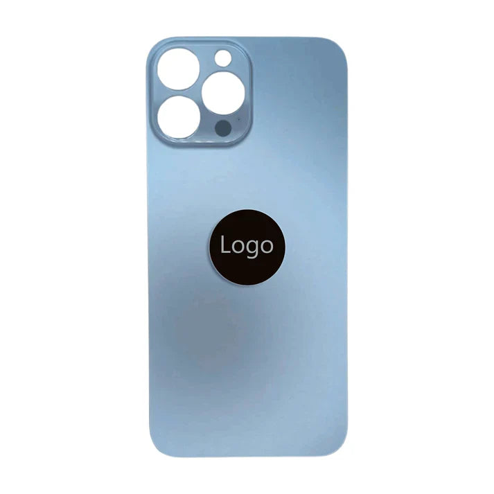 iPhone 13 Pro Max Rückglas Backcover mit Logo (AAA-Qualität)