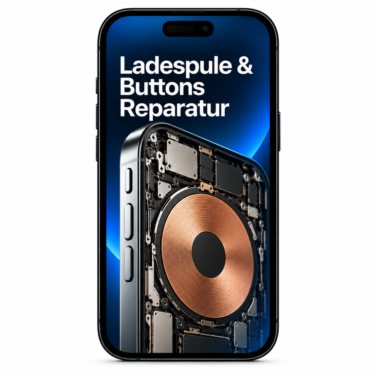 Ladespule & Buttons Reparatur